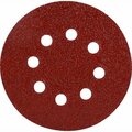Ali 5 in. 8 Hole Sanding Discs, 50PK 354023
